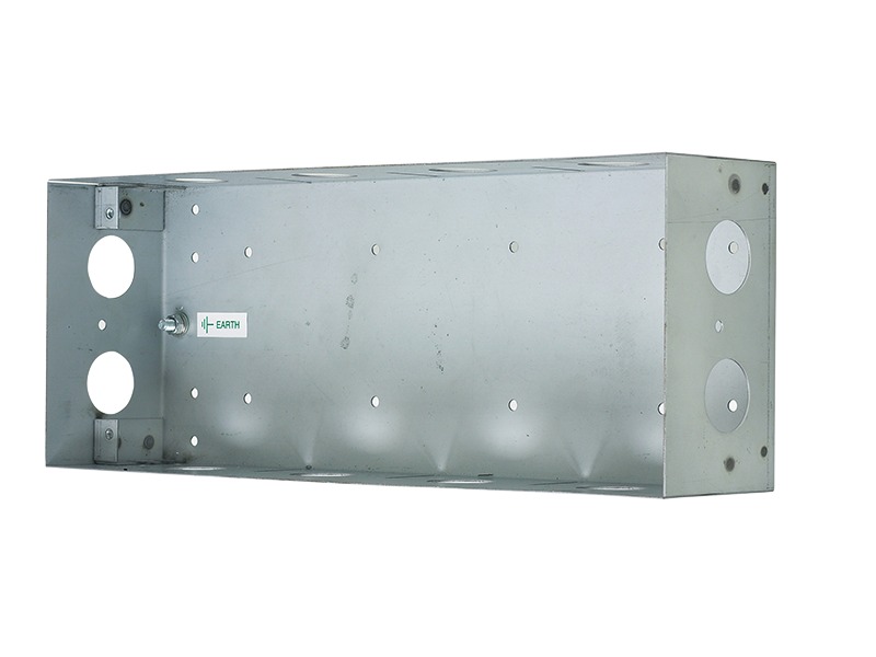 ML2164/4W Wall Box 4 Gang Medilec Series Flush Mount