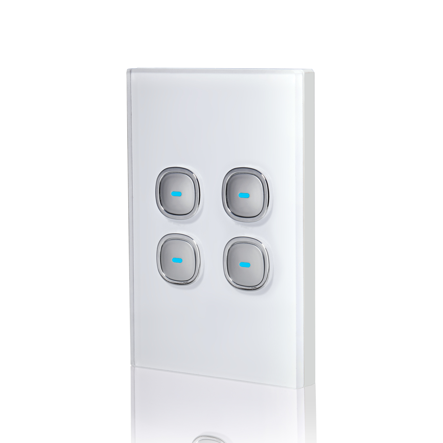 4 gang remote control light switch