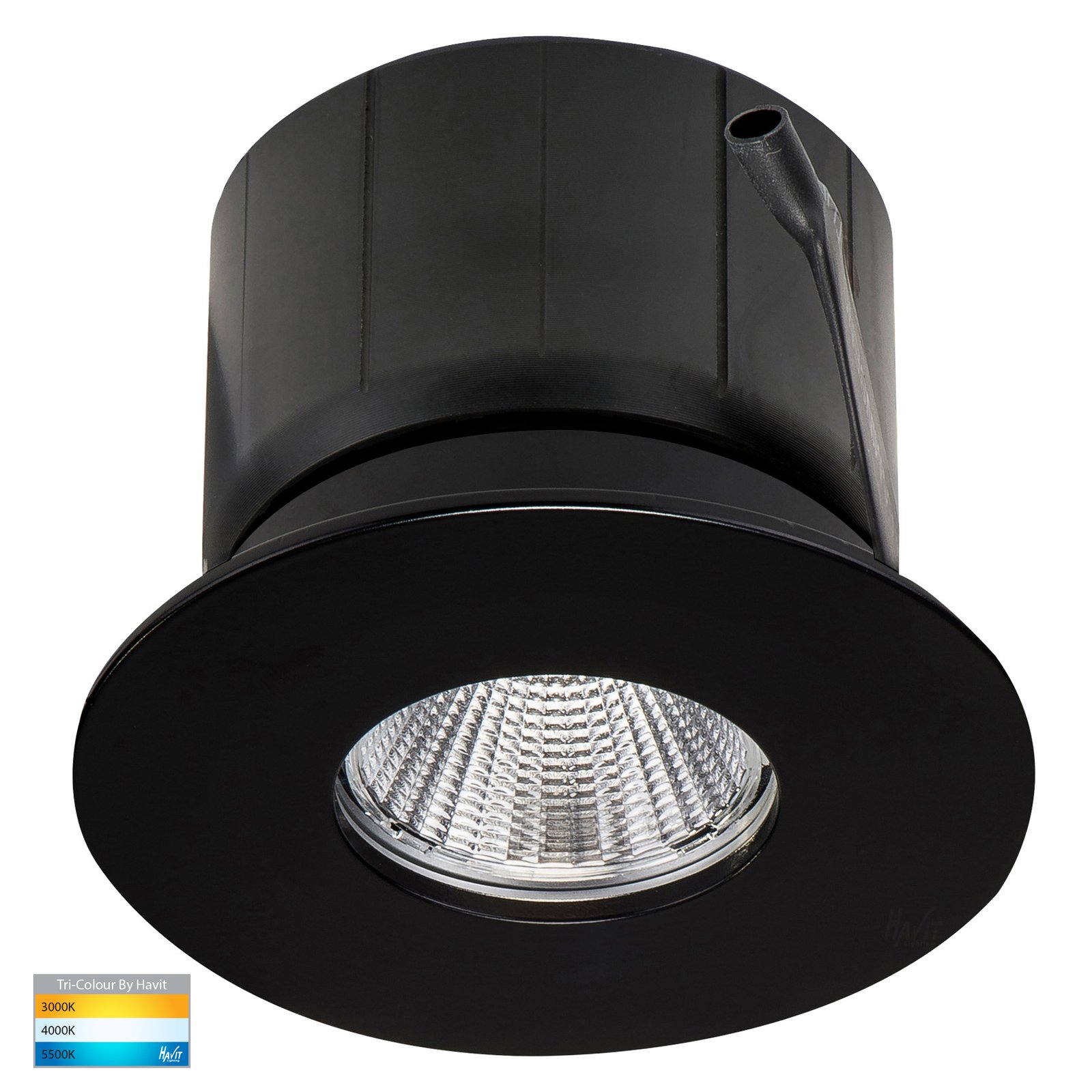 Black downlights store ip65