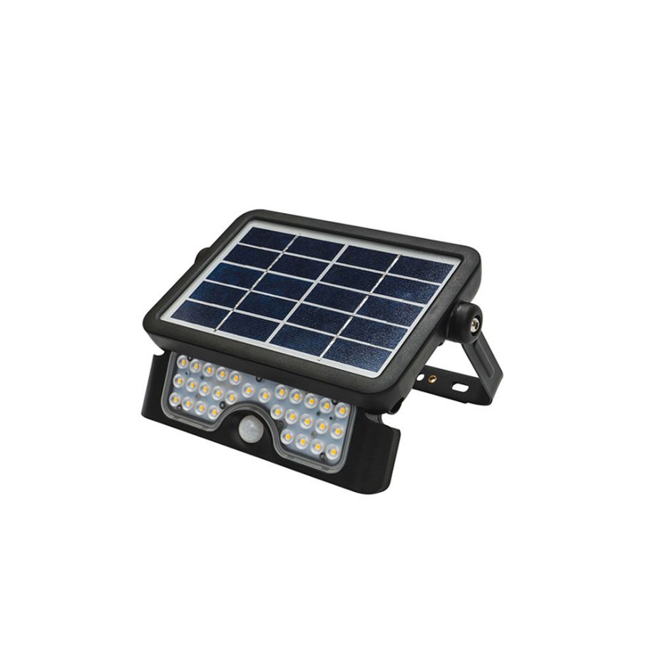 Solar panel led store flood lights