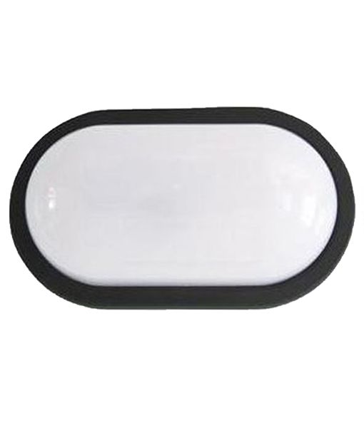 black oval bulkhead light