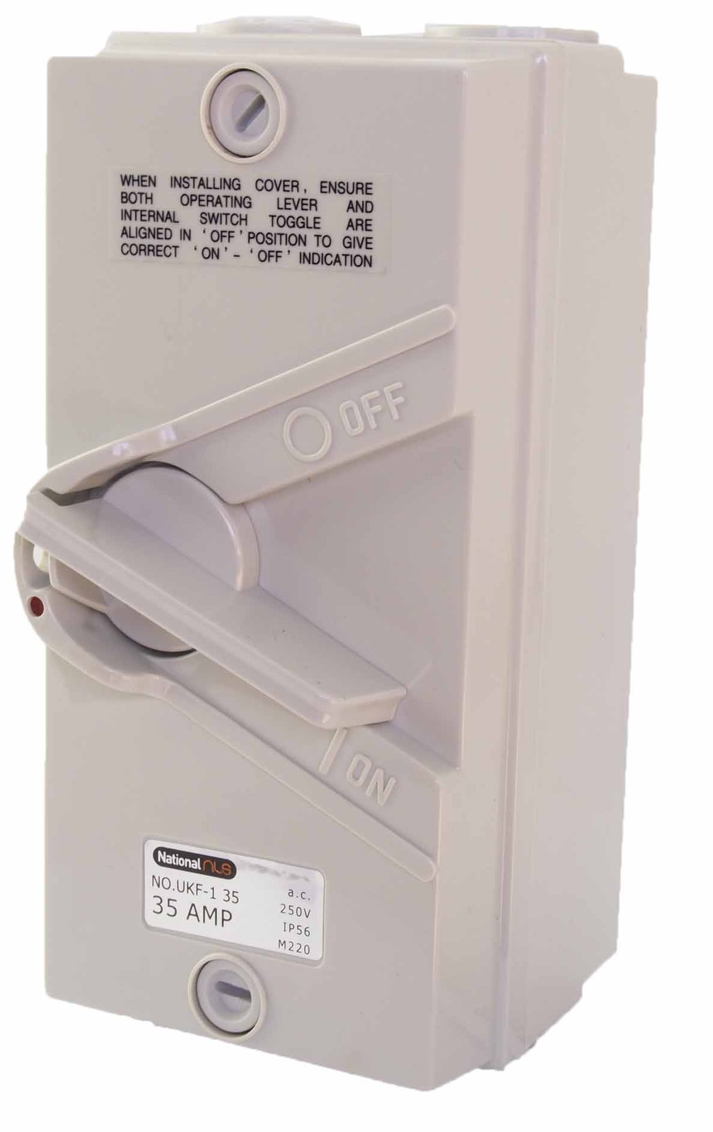 three pole isolator switch