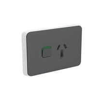 Clipsal 3015C-AN Iconic - Skin Socket Outlet Cover Horizontal Mount For Single Switched Socket