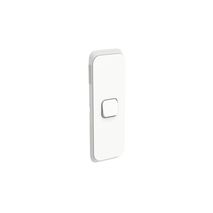 Clipsal 3041AC-VW Iconic - Skin Switch Plate Cover 1 Gang Architrave