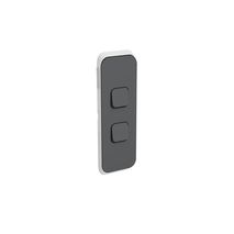 Clipsal 3042AC-AN Iconic - Skin Switch Plate Cover 2 Gang Architrave