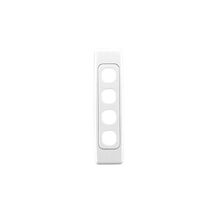 Clipsal 2034 Flush Surround And Grid Plate 4 Gang Architrave