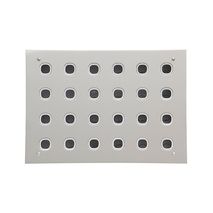 Clipsal 24/30/162/6 Switch Plate 24 Gang 4 Rows Of 6 Less Mechanism White Electric