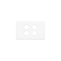 Clipsal C2034VH Switch Grid Plate And Cover 4 Gang Less Mechanism