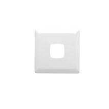 Clipsal P2001/2 Flush Plate Cover 1 Gang Moulded Large Format Size