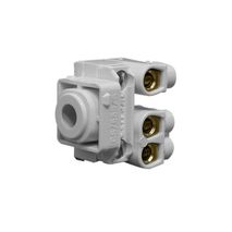 Clipsal 38TB Cord Outlet Terminal Block With Grommet White Electric
