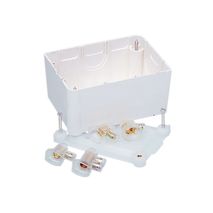 Clipsal 544J Junction Box Giant With 1 Earth And 3 Active Loose Connector White