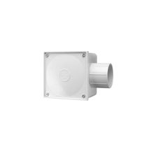 Clipsal 252/50/1 Junction Box 50mm I.d 1 Way Entry Grey