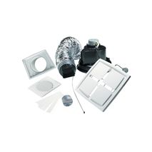 Clipsal CEF40WK Ducted Exhaust Fan Kit Ceiling Mounted 150mm White Electric