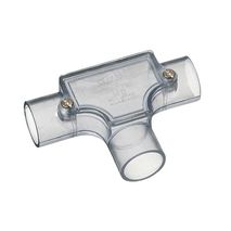 Clipsal SC246/25 Inspection Tee 25mm Pvc Security Fitting Transparent
