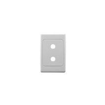 Clipsal 2211/2 Switch Plate 2 Aperture Bnc White Electric