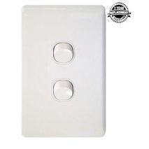 LANX Two Gang Wall Switch 16A