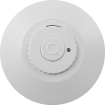 RED R10RF  Smoke Alarm, Photoelectric,  Wireless Interconnect, 3V Sealed Battery White