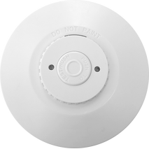 RED R240RC  Smoke Alarm, Photoelectric, 230V Rechargeable Battery Power White