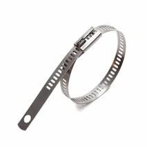 316 Grade Coated Stainless Steel Ball Solar Cable Ties 360mm x 4.6mm (100 Pack)