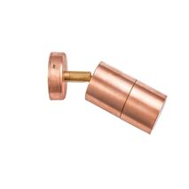 Single Adjustable Spotlight Solid Copper