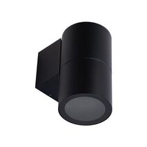 PIPER-1 Round Wall Light IP65 E27 PAR30 Black 5000K