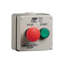 Clipsal 10A Push Button Control Station IP66, 56 Series