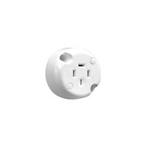 Clipsal 410 Single Socket Outlet 500vac 10A 4 Pin White Electric