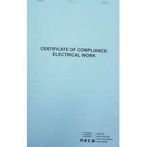 Certificate Of Compliance Electrical Work