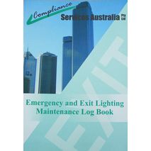 Emergency & Exit Lighting Maintenance Log Book