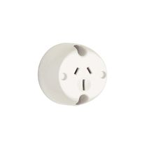 Clipsal 413/15 Single Socket Outlet 250vac 15A 3 Pin Surface Mount