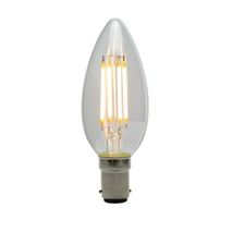 4W LED Lcaf Filament Candle Lamp  3000K LCAF