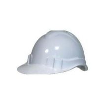 Head Protection Hard Hat - White - Vented