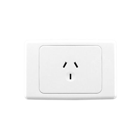 Clipsal 2010 Automatic Single Socket Outlet 250vac 10A