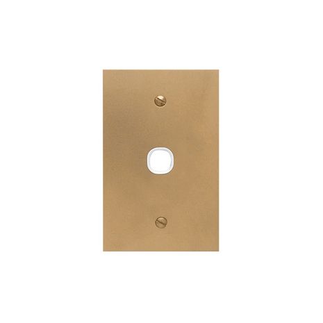 Clipsal BBSL31VH Switch Grid Plate And Cover 1 Gang Bbsl Style Less Mechanism Over Size