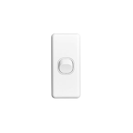 Clipsal C2030 Flush Switch 1 Gang 250VAC 10A Classic C2000 Series Architrave