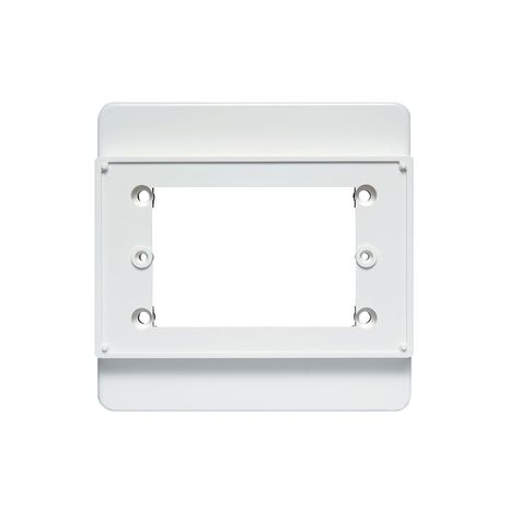 Clipsal 538 Conversion Plate 2 Gang To 1 Gang White