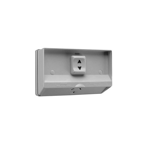 Clipsal WSCF227/1/15 Single Switch Socket Outlet 250V 15A Weather Proof Flush Mount