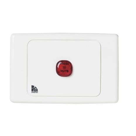 Clipsal ML2031E08 Audible/visual Alarm 250VAC 1 Gang Horizontal White Electric
