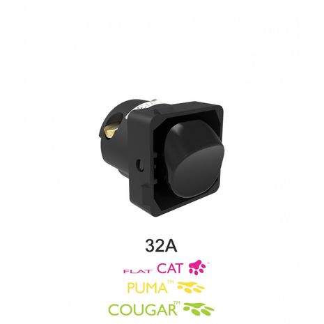 Trader Switch Mechanism 32A 250 clip Into Flat cat , Puma , Cougar black
