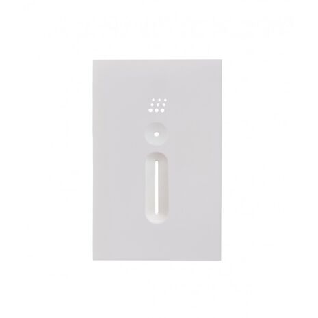 Powermesh - Fan Controller with Light Switch White Cover Vertical