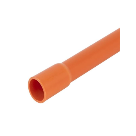 Heavy Duty Orange Conduit  20mm, 25mm, 32mm, 50mm, 200mm 4M Lengths