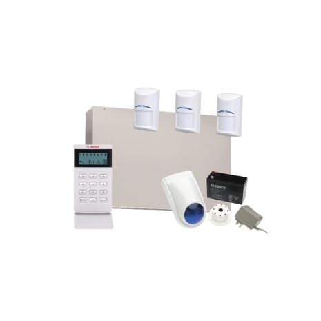 SOL-3000 LCD ICON Codepad with 3 PIR Detector Kit