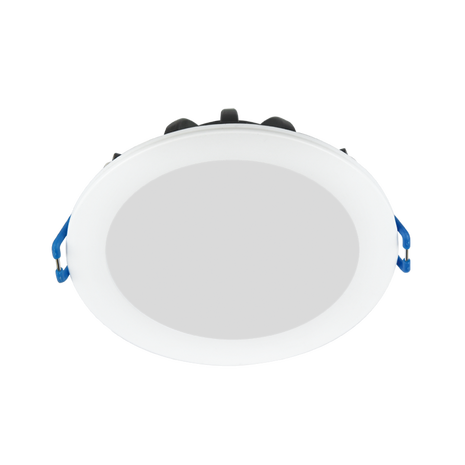 Clasp 90mm Flush Downlight 11W 3000K IP54 IC4 850Lm Dimmable White