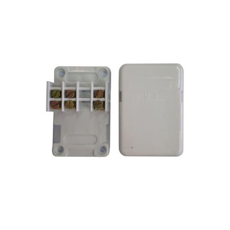 Mini Junction Box With 4 Terminal Connector Block (Pack of 10)