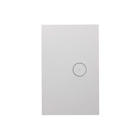 CLIPSAL Saturn ZEN One Gang Switch (White) With LED Indicator