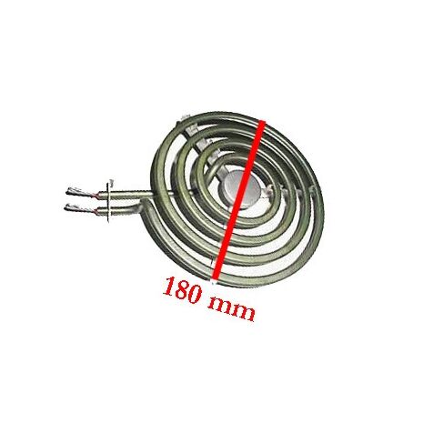 Plug in Stove Element 180mm 2100 W