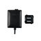 Dual USB Charger with Remote Transformer Black FAST CHARGE