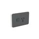 Clipsal 3015/15C-AN Iconic - Skin Socket Outlet Cover Horizontal Mount For Single Switched Socket