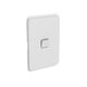 Clipsal 3041C-CY Iconic - Skin Switch Plate Cover Vertical/horizontal Mount 1 Gang