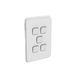 Clipsal 3045C-CY Iconic - Skin Switch Plate Cover 5 Gang Vertical/horizontal Mount